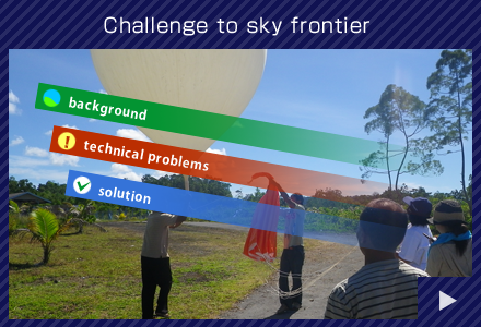 Challenge to sky frontier